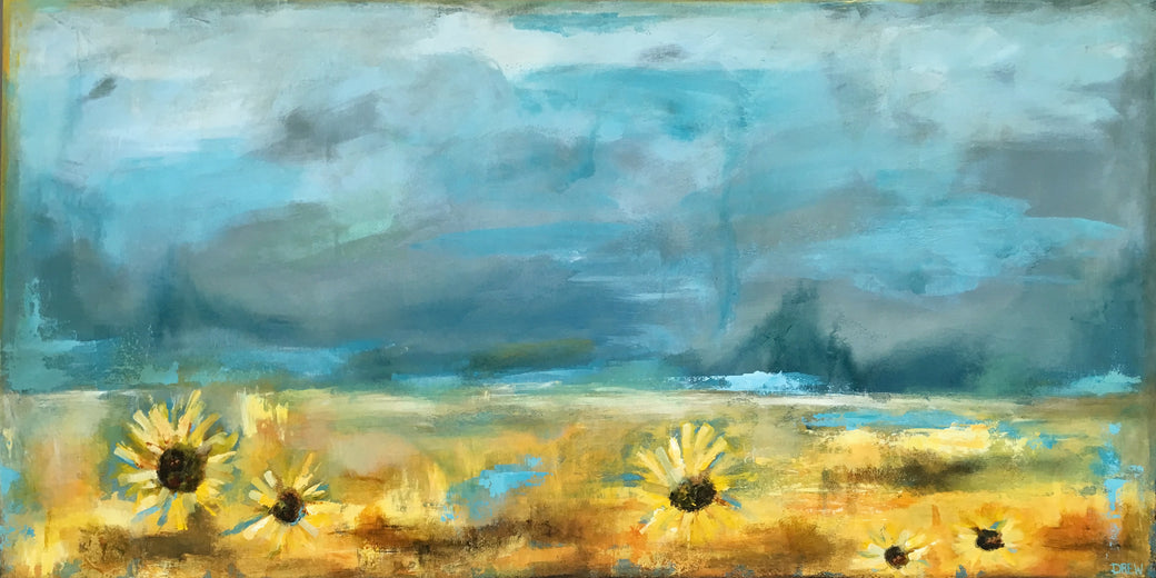 Sunflower Fields by Drew Noel Marin |  Artwork Main Image 