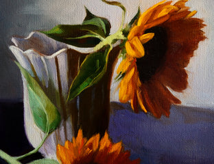 Sunflowers by Jonelle Summerfield |  Context View of Artwork 