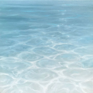 Original art for sale at UGallery.com | Sunlit Glimmer by Laura Browning | $1,150 | oil painting | 20' h x 20' w | photo 1