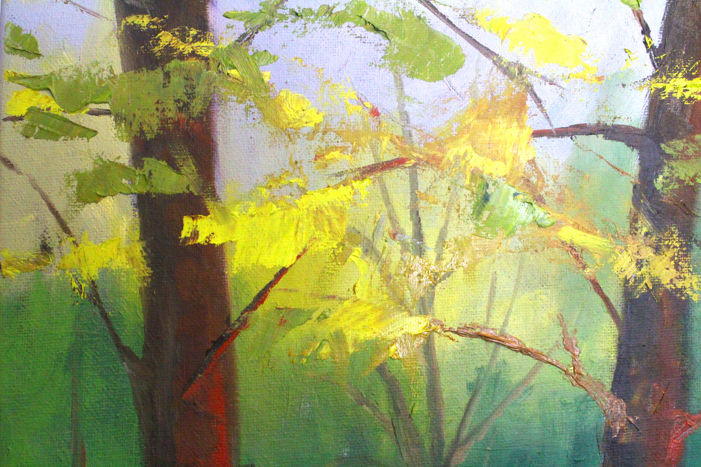 Sunny Day by Nancy Merkle |  Closeup View of Artwork 
