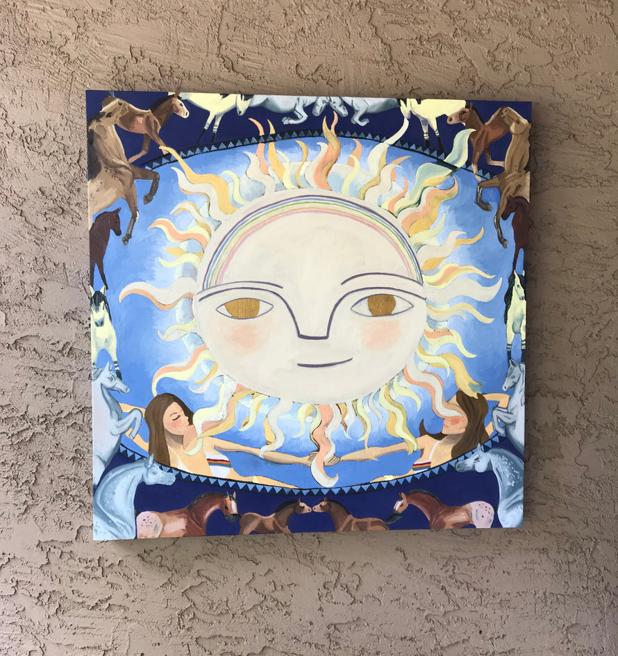 The Sun Tarot by Rachel Srinivasan |  Context View of Artwork 