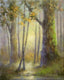 Original art for sale at UGallery.com | Sunrise Tango by Gail Greene | $300 | oil painting | 10' h x 8' w | thumbnail 1