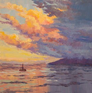 Sunset Sail by Karen E Lewis |  Artwork Main Image 