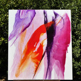 Original art for sale at UGallery.com | Sunset's Fire by Dorothy Dunn | $1,750 | acrylic painting | 36.25' h x 40' w | thumbnail 3