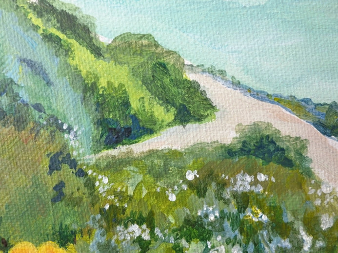 Sunshine on a Cloudy Day by Catherine McCargar |   Closeup View of Artwork 