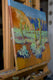 Original art for sale at UGallery.com | Arizona Desert Landscape, Cactuses by Suren Nersisyan | $650 | oil painting | 20' h x 24' w | thumbnail 2