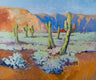 Original art for sale at UGallery.com | Arizona Desert Landscape, Cactuses by Suren Nersisyan | $650 | oil painting | 20' h x 24' w | thumbnail 1