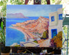 Original art for sale at UGallery.com | Landscape From Greek Islands by Suren Nersisyan | $600 | oil painting | 18' h x 24' w | thumbnail 4
