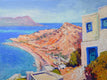 Original art for sale at UGallery.com | Landscape From Greek Islands by Suren Nersisyan | $600 | oil painting | 18' h x 24' w | thumbnail 1