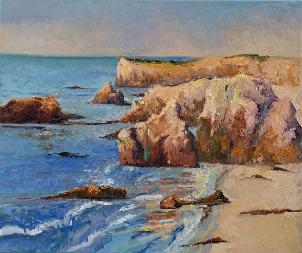 Pacific Ocean, Rocks by Suren Nersisyan |  Artwork Main Image 