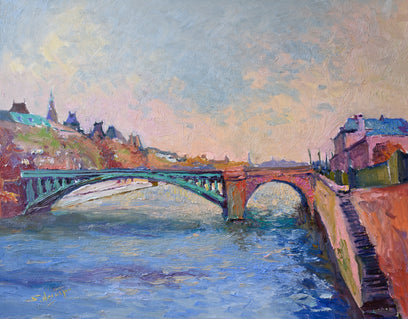 Paris, River Seine by Suren Nersisyan | Artwork Main Image