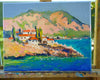Original art for sale at UGallery.com | Summer in Greek Islands by Suren Nersisyan | $300 | oil painting | 11' h x 14' w | thumbnail 3