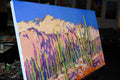 Original art for sale at UGallery.com | The Land of Saguaro Cactuses by Suren Nersisyan | $1,250 | oil painting | 24' h x 36' w | thumbnail 4
