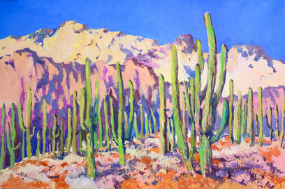 The Land of Saguaro Cactuses by Suren Nersisyan | Artwork Main Image