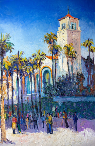 Union Station in Los Angeles, Sunny Day by Suren Nersisyan |  Artwork Main Image 