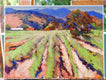 Original art for sale at UGallery.com | Vineyards and Mountains by Suren Nersisyan | $375 | oil painting | 12' h x 16' w | thumbnail 2