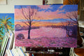 Original art for sale at UGallery.com | Waterfields - Special Commission by Suren Nersisyan | $1,500 | oil painting | 24' h x 36' w | thumbnail 3