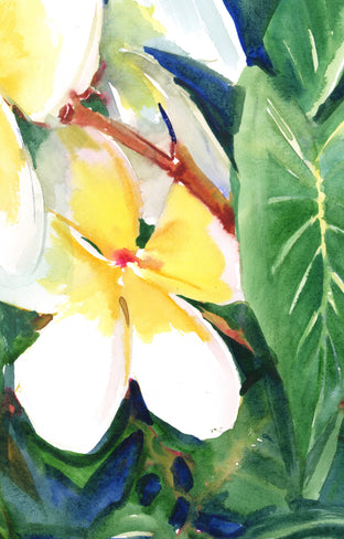 Original art for sale at UGallery.com | Hummingbird and Primula by Suren Nersisyan | $325 | watercolor painting | 12' h x 16' w | photo 2