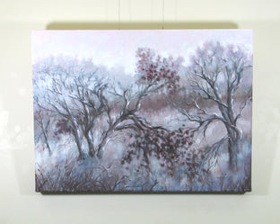 Original art for sale at UGallery.com | Frozen Oak Medley by Suzanne Massion | $575 | oil painting | 18' h x 24' w | photo 2