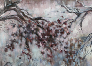 Original art for sale at UGallery.com | Frozen Oak Medley by Suzanne Massion | $575 | oil painting | 18' h x 24' w | photo 4