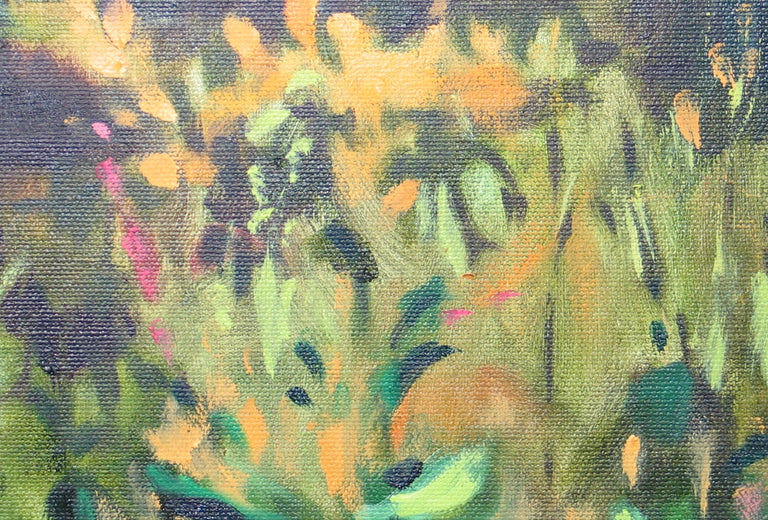 Lake Mystery by Suzanne Massion |   Closeup View of Artwork 