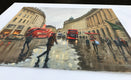 Original art for sale at UGallery.com | After Rain in Regent Street by Swarup Dandapat | $1,000 | oil painting | 16' h x 20' w | thumbnail 2