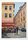 Original art for sale at UGallery.com | Bob's Pizza - Commission by Swarup Dandapat | $900 | oil painting | 22' h x 15' w | thumbnail 2