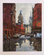 Original art for sale at UGallery.com | Sun Shines in St. MartinÕs Lane, London by Swarup Dandapat | $1,000 | oil painting | 20' h x 16' w | thumbnail 3