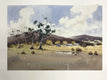 Original art for sale at UGallery.com | Clouds over the Hills by Swarup Dandapat | $750 | watercolor painting | 15' h x 22' w | thumbnail 4