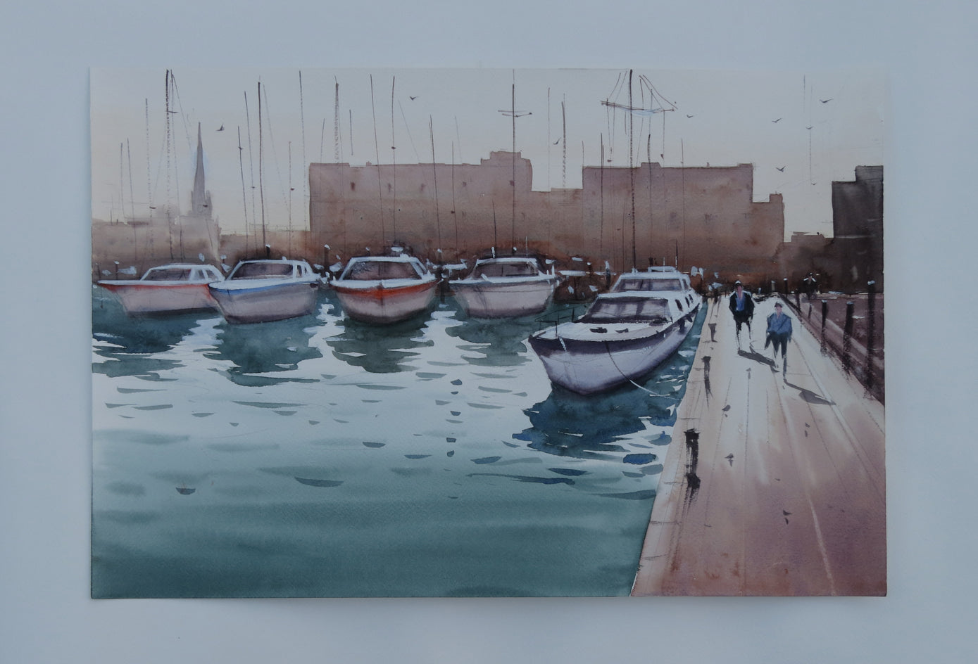 Idling in the Mid-Day Sun by Swarup Dandapat |  Context View of Artwork 