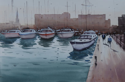 Idling in the Mid-Day Sun by Swarup Dandapat | Artwork Main Image