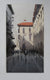 Original art for sale at UGallery.com | That Sunlit Balcony by Swarup Dandapat | $750 | watercolor painting | 22' h x 12' w | thumbnail 3