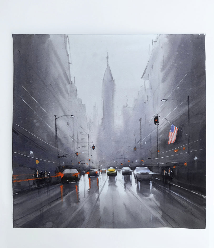 The Liquid City by Swarup Dandapat |  Context View of Artwork 