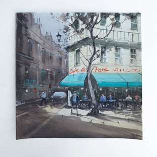 The Tree through My Window Pane by Swarup Dandapat |  Context View of Artwork 