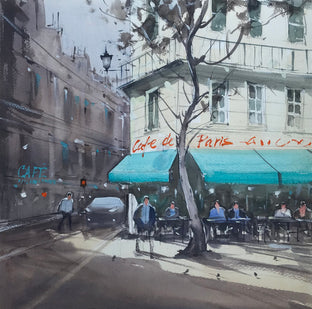 The Tree through My Window Pane by Swarup Dandapat |  Artwork Main Image 