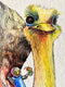 Original art for sale at UGallery.com | Swinger by Diane Flick | $175 | mixed media artwork | 5' h x 5.87' w | thumbnail 4