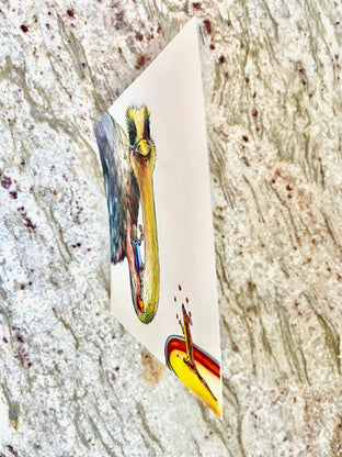 Swinger by Diane Flick |  Side View of Artwork 