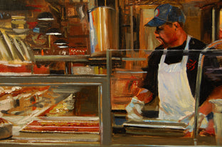 Take Out by Onelio Marrero |   Closeup View of Artwork 