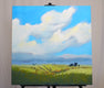 Original art for sale at UGallery.com | Montana Sky by Nancy Merkle | $875 | acrylic painting | 24' h x 24' w | thumbnail 3