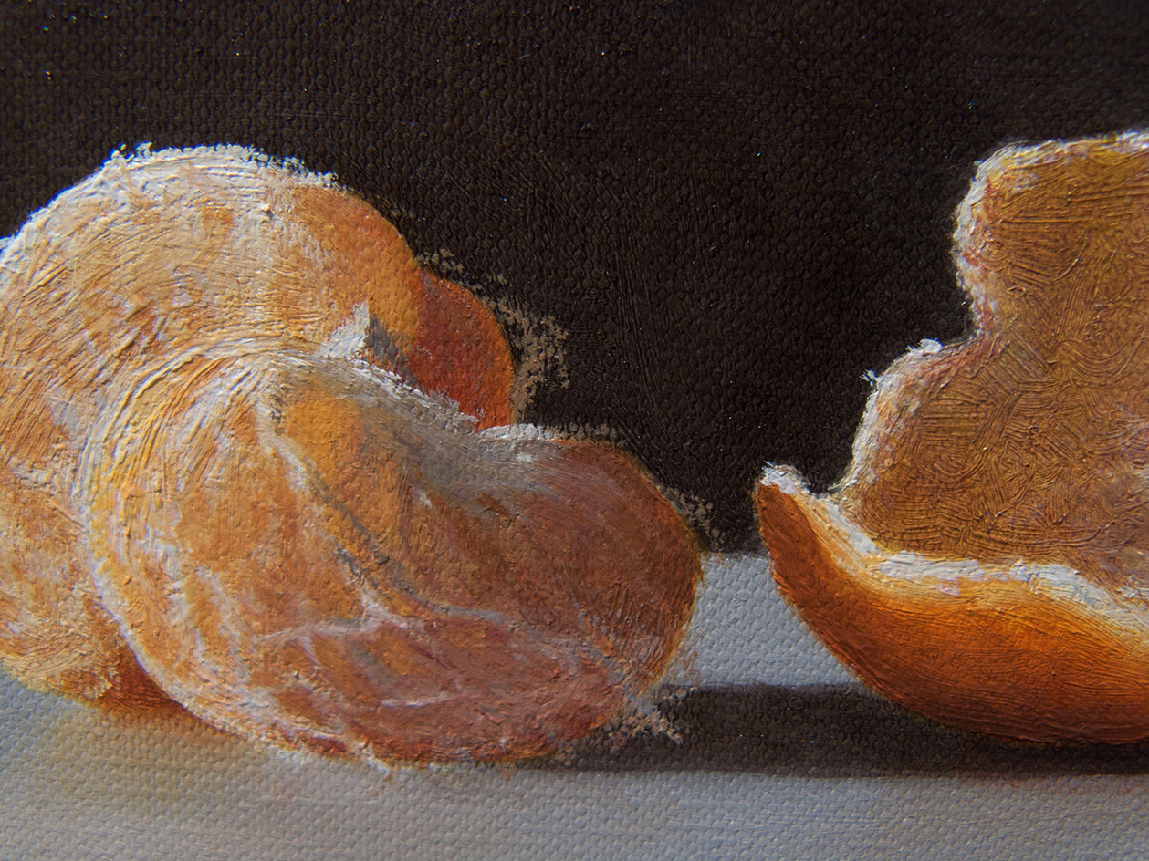 Tangerine by Daniel Caro |  Closeup View of Artwork 