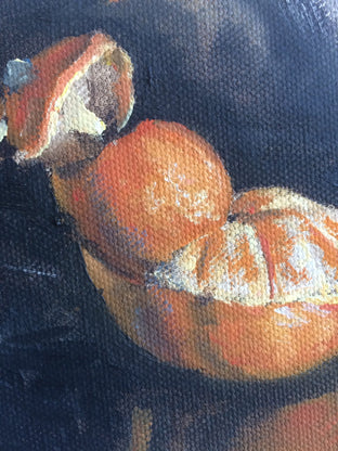 Tangerine by Jesse Aldana |   Closeup View of Artwork 