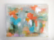 Original art for sale at UGallery.com | Tangerine Glow by Drew Noel Marin | $3,800 | acrylic painting | 36' h x 48' w | thumbnail 3
