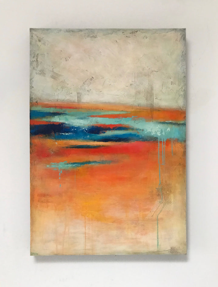 Tangerine by Drew Noel Marin |  Context View of Artwork 