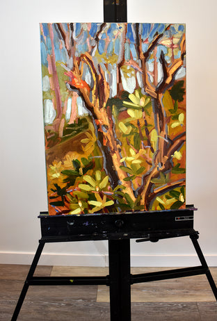 Original art for sale at UGallery.com | Laurel Highlands by Tara Zalewsky-Nease | $800 | oil painting | 24' h x 15' w | photo 3