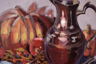 Original art for sale at UGallery.com | October Still Life by Tara Zalewsky-Nease | $700 | oil painting | 20' h x 16' w | photo 4