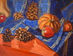 Original art for sale at UGallery.com | September Still Life by Tara Zalewsky-Nease | $700 | oil painting | 16' h x 20' w | thumbnail 1