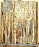 Original art for sale at UGallery.com | Hazelnut Trail by Tatiana Iliina | $750 | acrylic painting | 24' h x 18' w | thumbnail 3