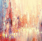 Original art for sale at UGallery.com | Urban Dreamscape by Tatiana Iliina | $1,350 | acrylic painting | 24' h x 36' w | thumbnail 4