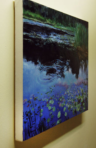 Tell Tale Ripples by Onelio Marrero |  Side View of Artwork 
