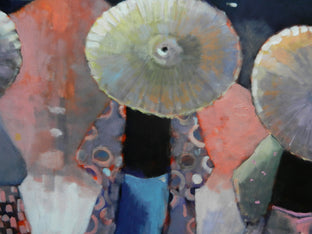 Original art for sale at UGallery.com | Temple Crawl by Mary Pratt | $3,600 | oil painting | 48' h x 48' w | photo 4